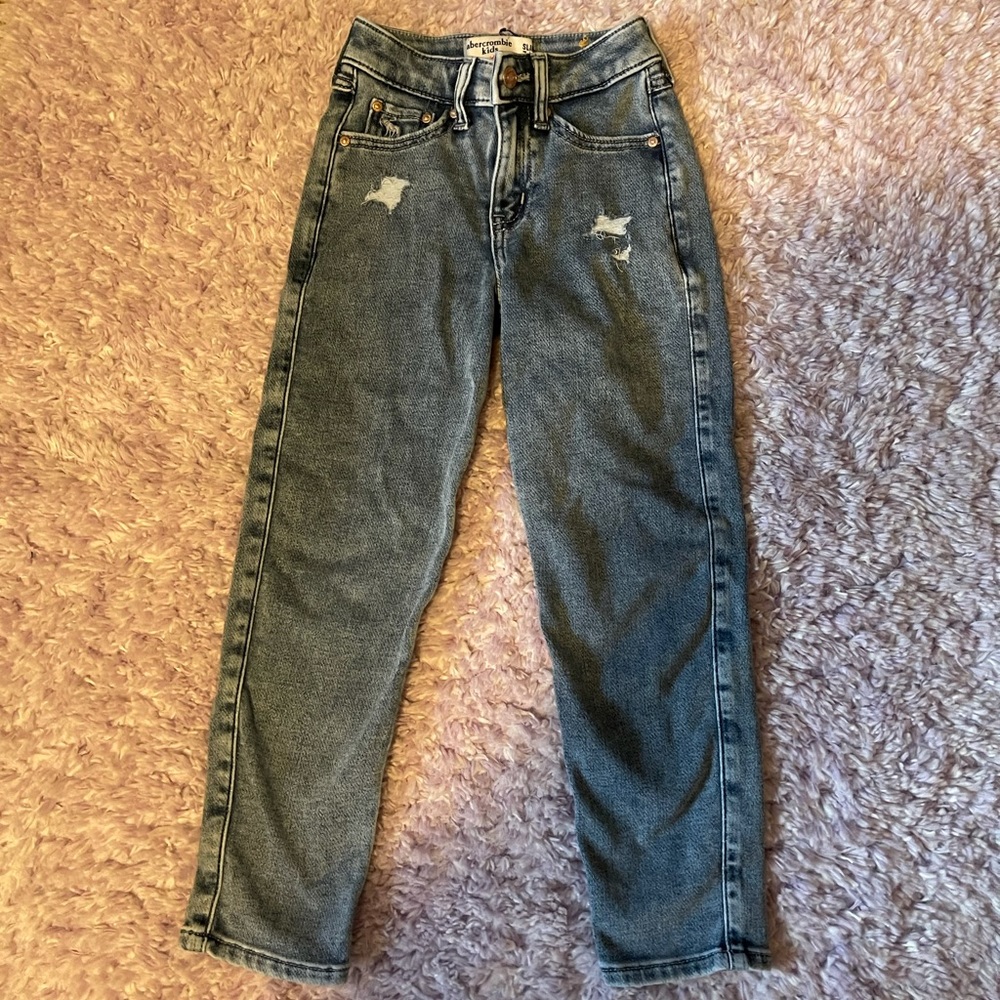 Abercrombie kids mom jeans